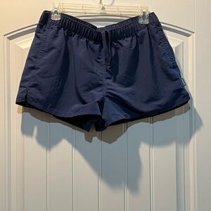 Patagonia Barely Baggies Shorts Women's Size Large 2019 Navy 2-1/2 Inseam